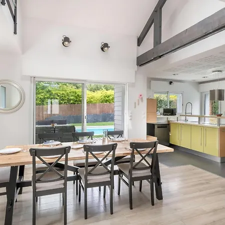 - Magnifique Maison Avec Piscine - 8 Pers בית נופש La Baule